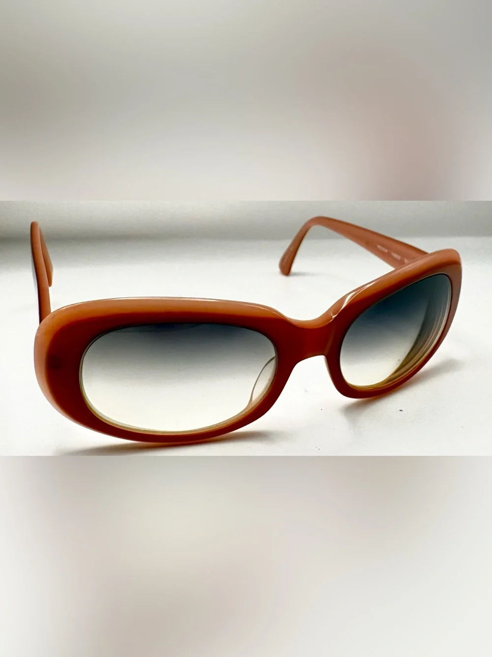 Corinne McCormack Hedda Brown Oval Sunglasses Frames Only